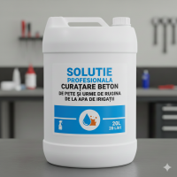 Solutie profesionala pentru indepartare urme rugina de pe pavaj / beton Solutie profesionala pentru indepartare urme rugina de pe pavaj / beton