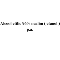 Alcool etilic 96% nealim ( etanol ) p.a. Alcool etilic 96% nealim ( etanol ) p.a.
