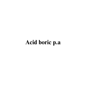 Acid boric p.a.