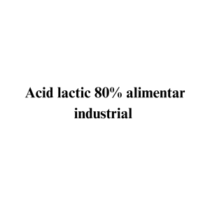 Acid lactic 80% alimentar industrial