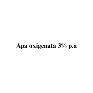 Apa oxigenata 3% p.a.
