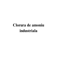 Clorura de amoniu industriala Clorura de amoniu industriala