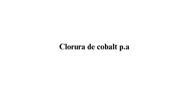 Clorura de cobalt p.a.