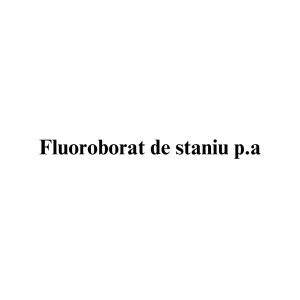 Fluoroborat de staniu sol min 40% p.a.