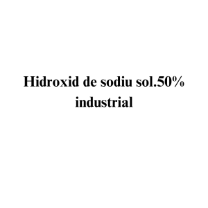 Hidroxid de sodiu sol. 50% industrial