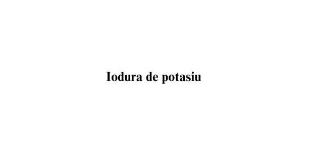 Iodura de potasiu p.a.