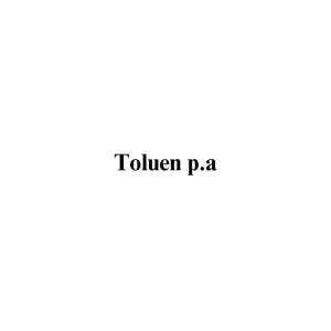 Toluen p.a. PRECURSOR Toluen p.a. PRECURSOR